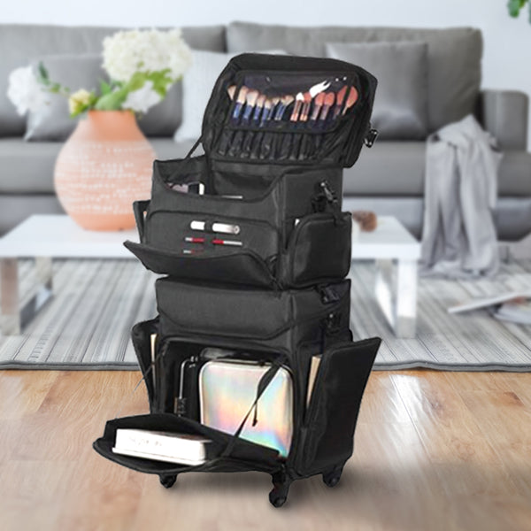 [4223]Detachable multi-layer storage suitcase